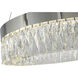 Canada LED 24 inch Chrome LED Chandelier Ceiling Light